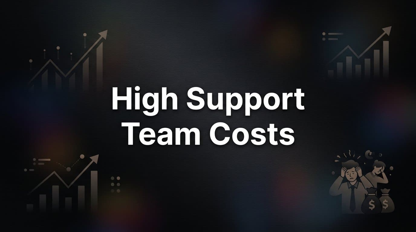 Why High Support Team Costs Keep Climbing (And What's Actually Driving Them)
