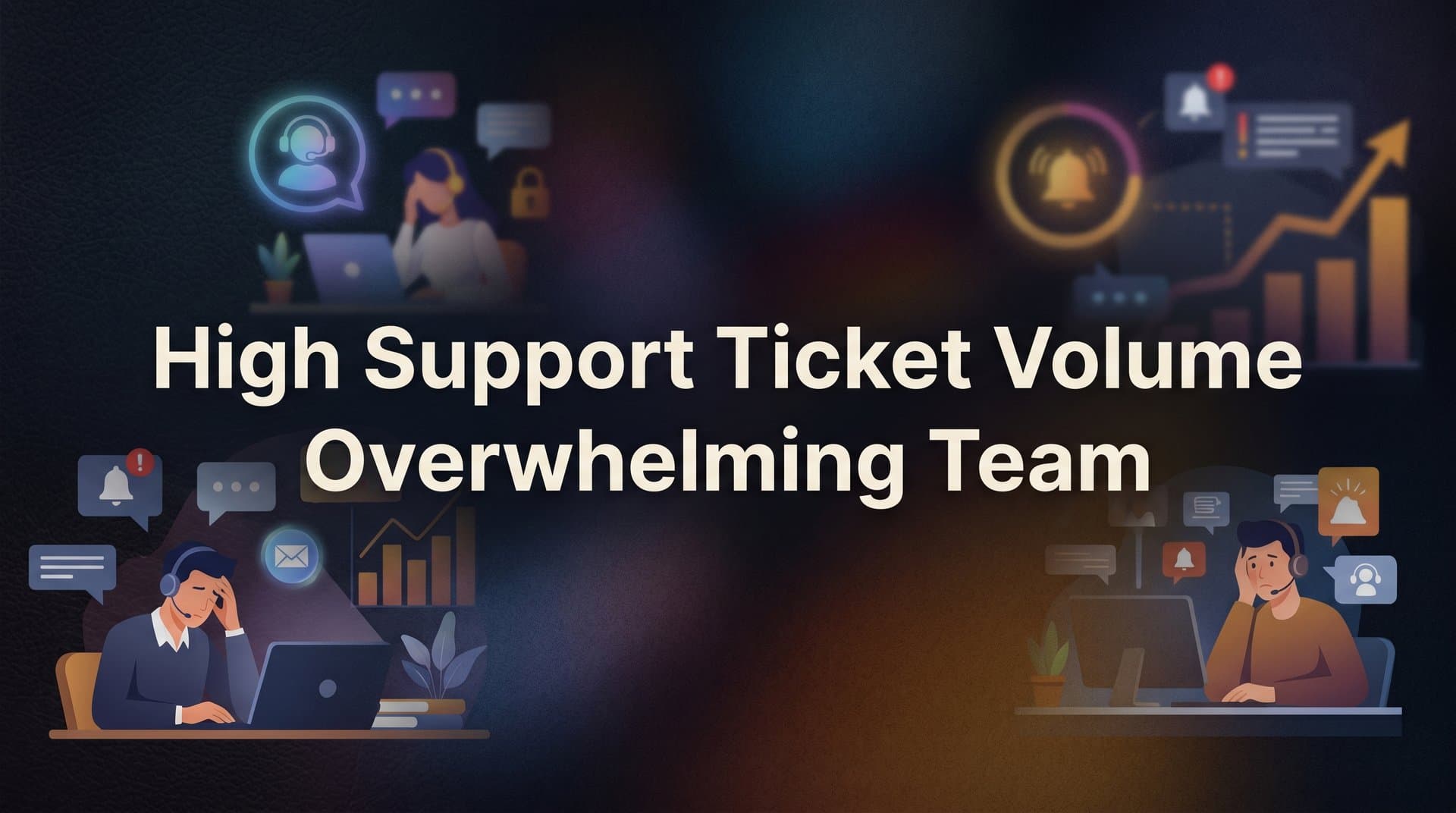 High Support Ticket Volume Overwhelming Your Team? Here's What's Actually Happening (and How to Fix It)