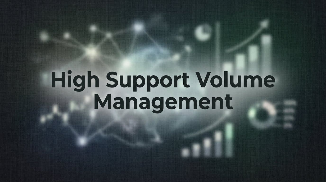 8 Proven Strategies for High Support Volume Management