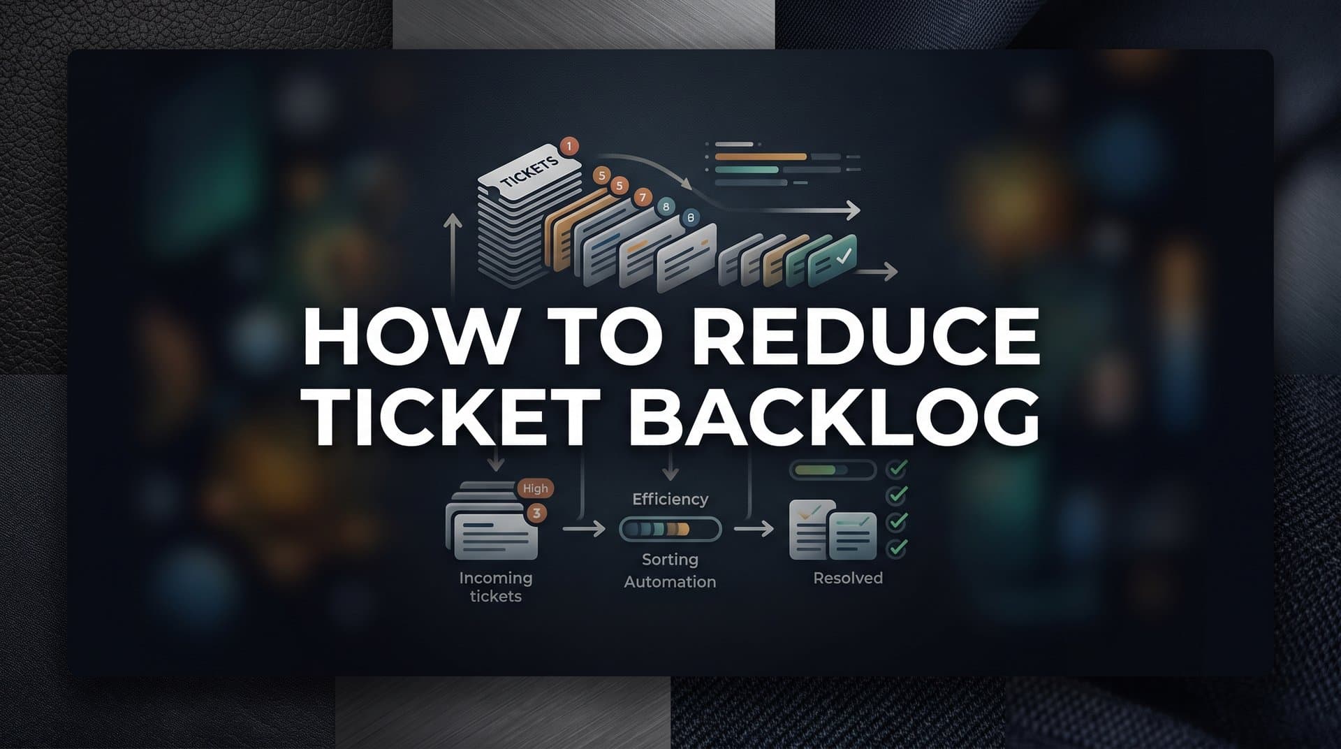 How to Reduce Ticket Backlog: A Step-by-Step Guide for Support Teams
