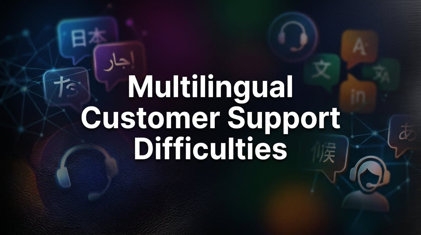 Multilingual Customer Support Difficulties: What They Are and How to Overcome Them