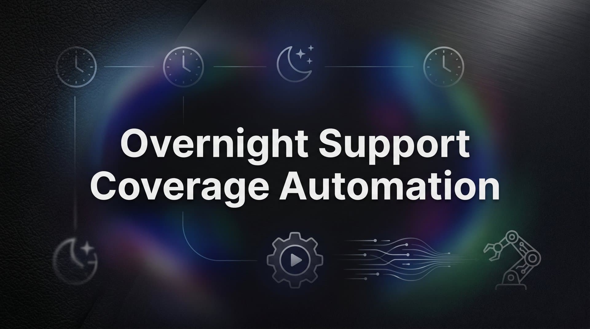 Overnight Support Coverage Automation: How to Keep Customers Helped While Your Team Sleeps