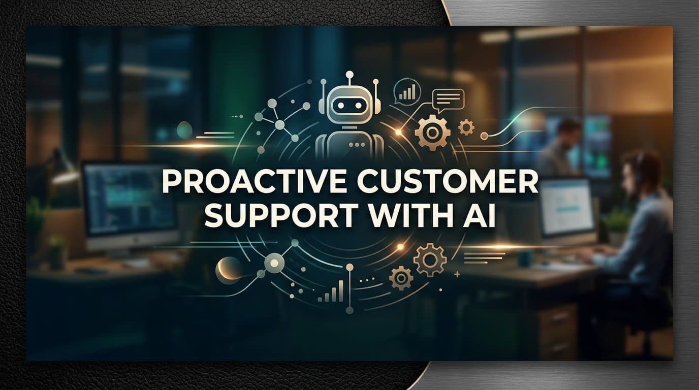 Proactive Customer Support with AI: How to Resolve Issues Before Customers Report Them