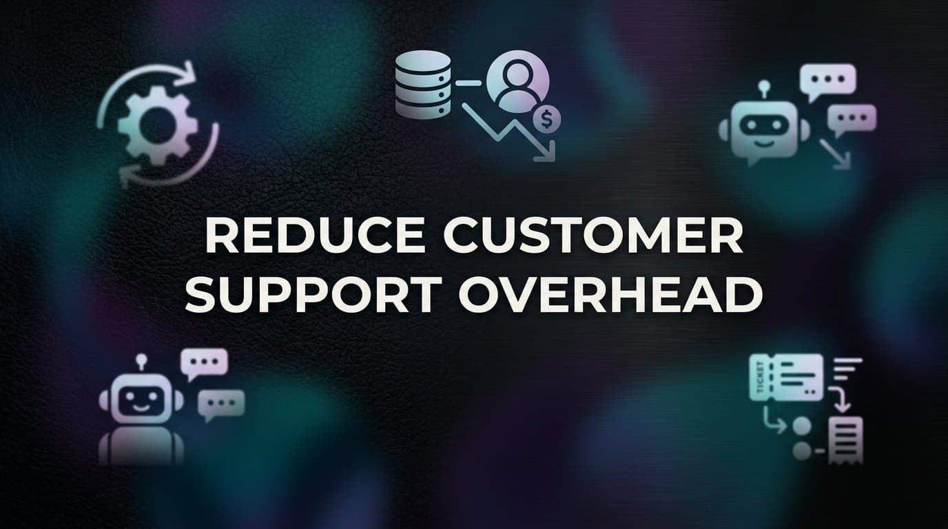 How to Reduce Customer Support Overhead: A Step-by-Step Guide for B2B Teams