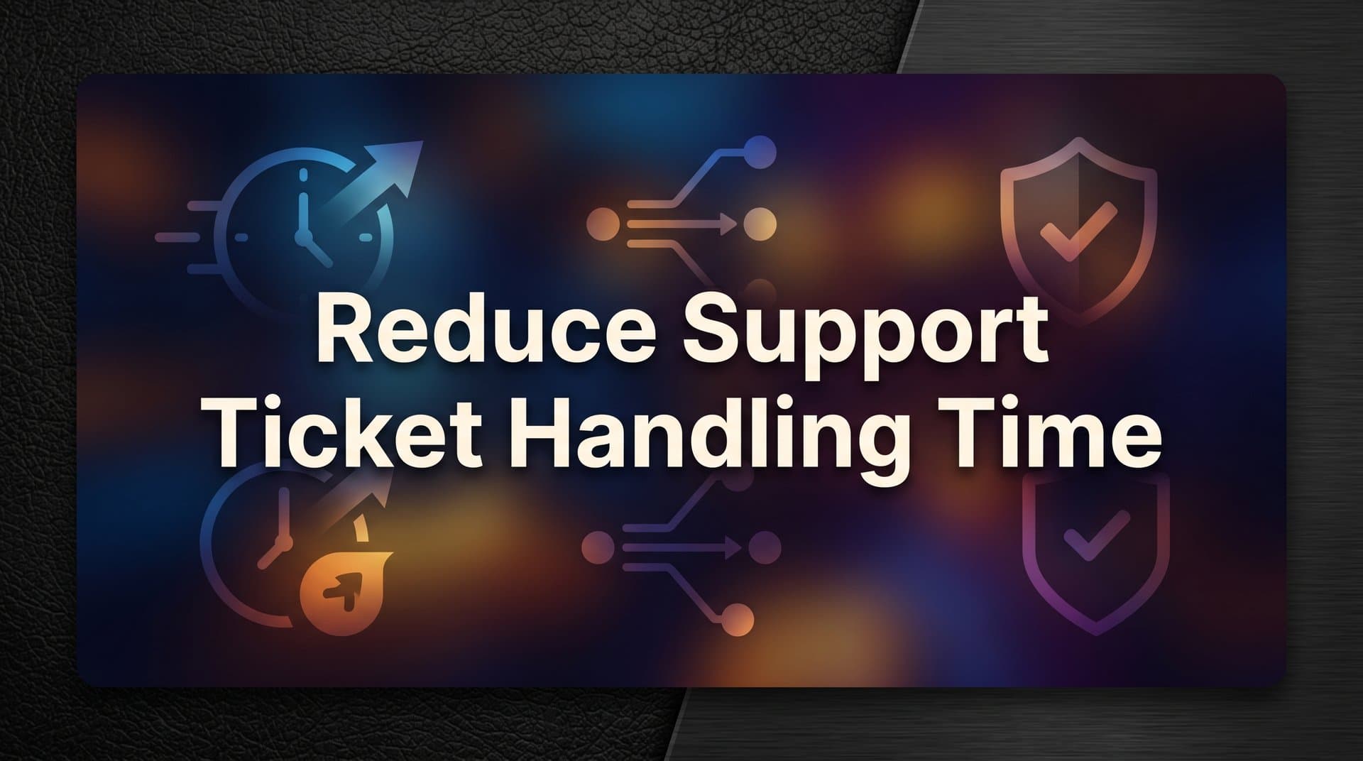 How to Reduce Support Ticket Handling Time: A Step-by-Step Guide