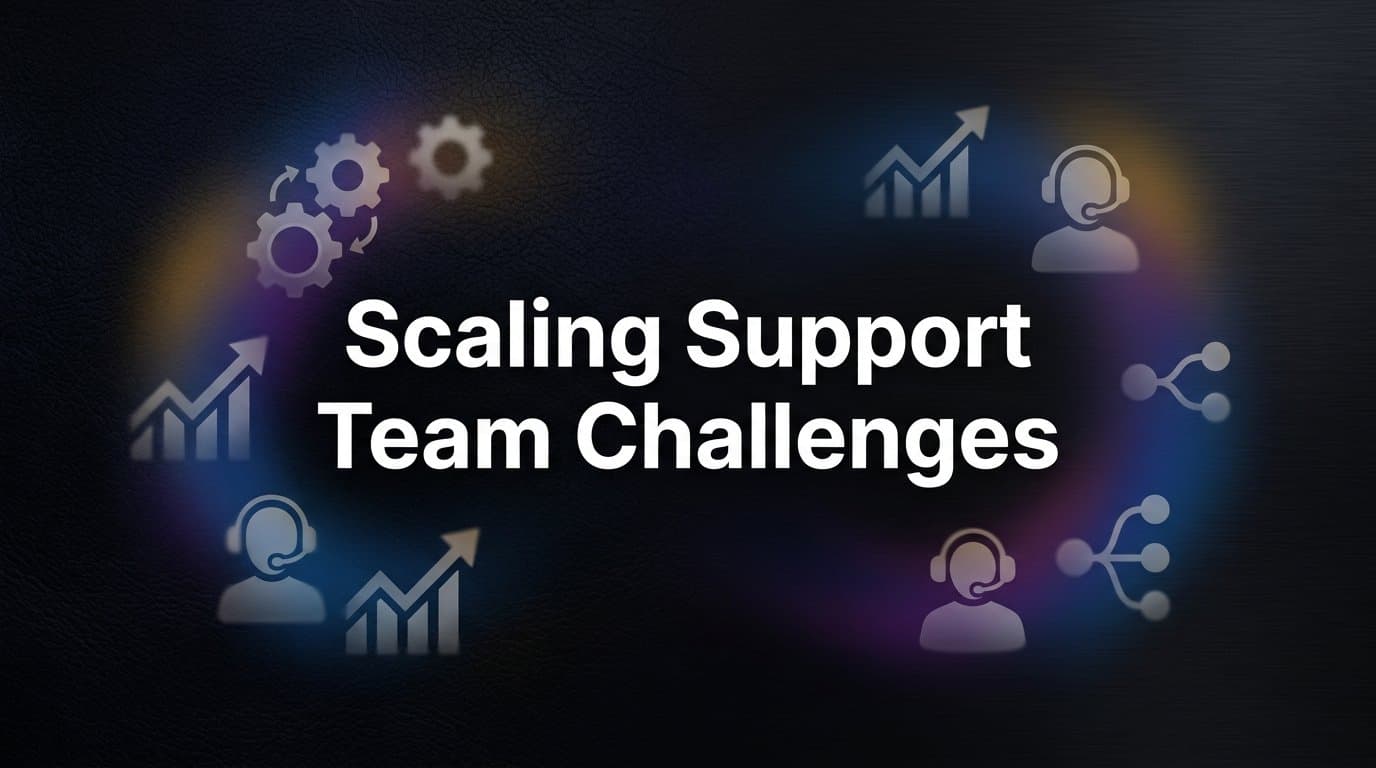 Scaling Support Team Challenges: What Every Growing B2B Company Faces (And How to Solve Them)