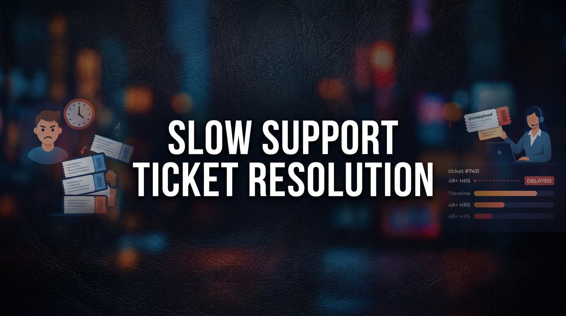 Slow Support Ticket Resolution: Why It Happens and How to Fix It