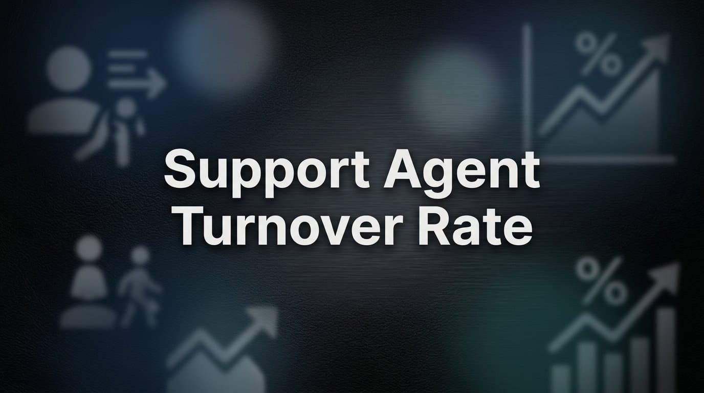 Support Agent Turnover Rate: What It Is, Why It Matters, and How to Reduce It