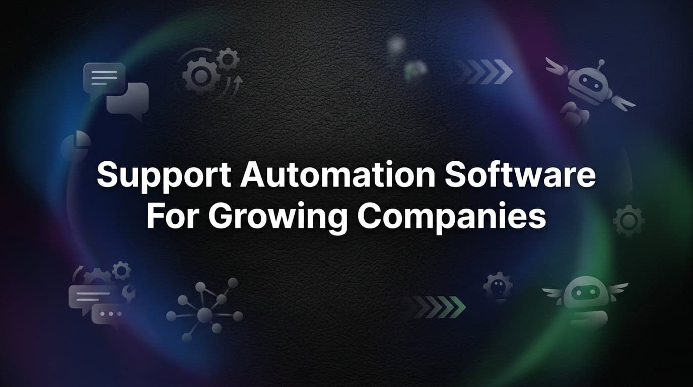 9 Best Support Automation Software for Growing Companies in 2026