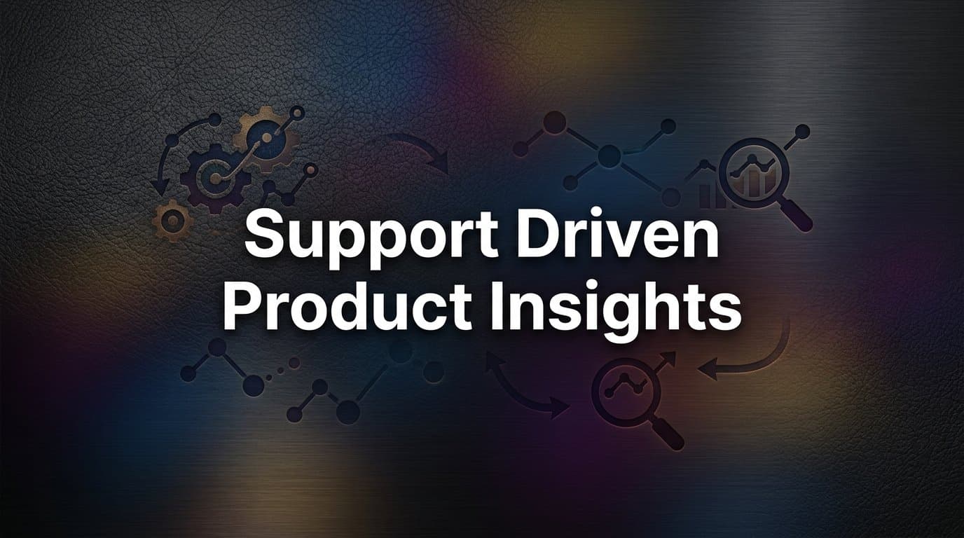 Support Driven Product Insights: How Customer Conversations Shape Better Products