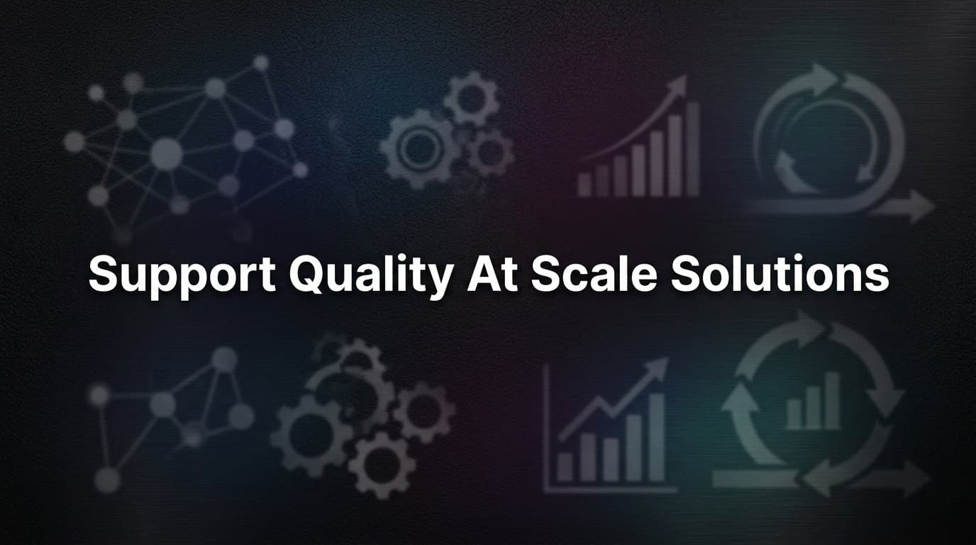 9 Best Support Quality at Scale Solutions in 2026