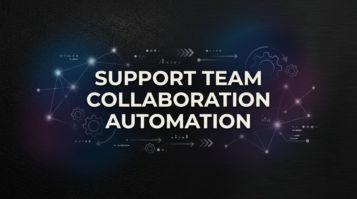 How to Automate Support Team Collaboration: A Step-by-Step Guide