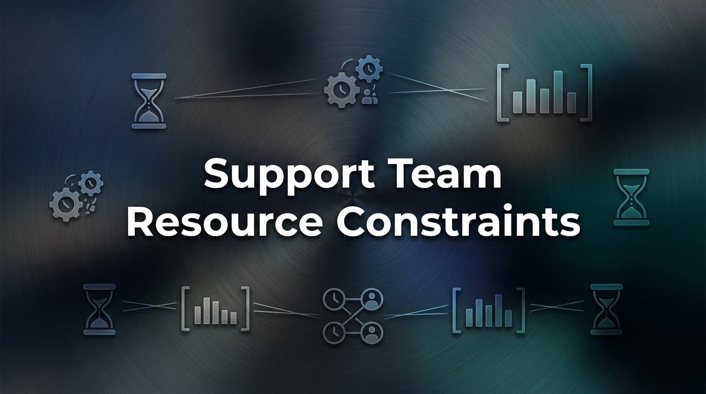 Support Team Resource Constraints: Why They Happen and How to Fix Them