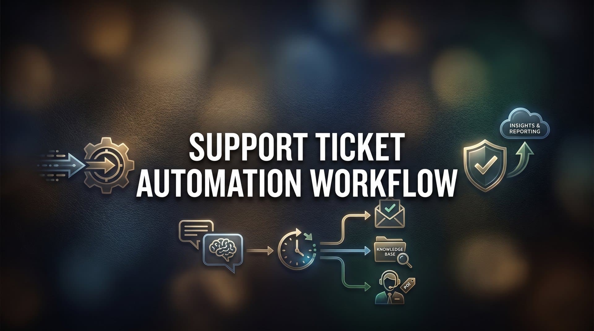 How to Build a Support Ticket Automation Workflow From Scratch