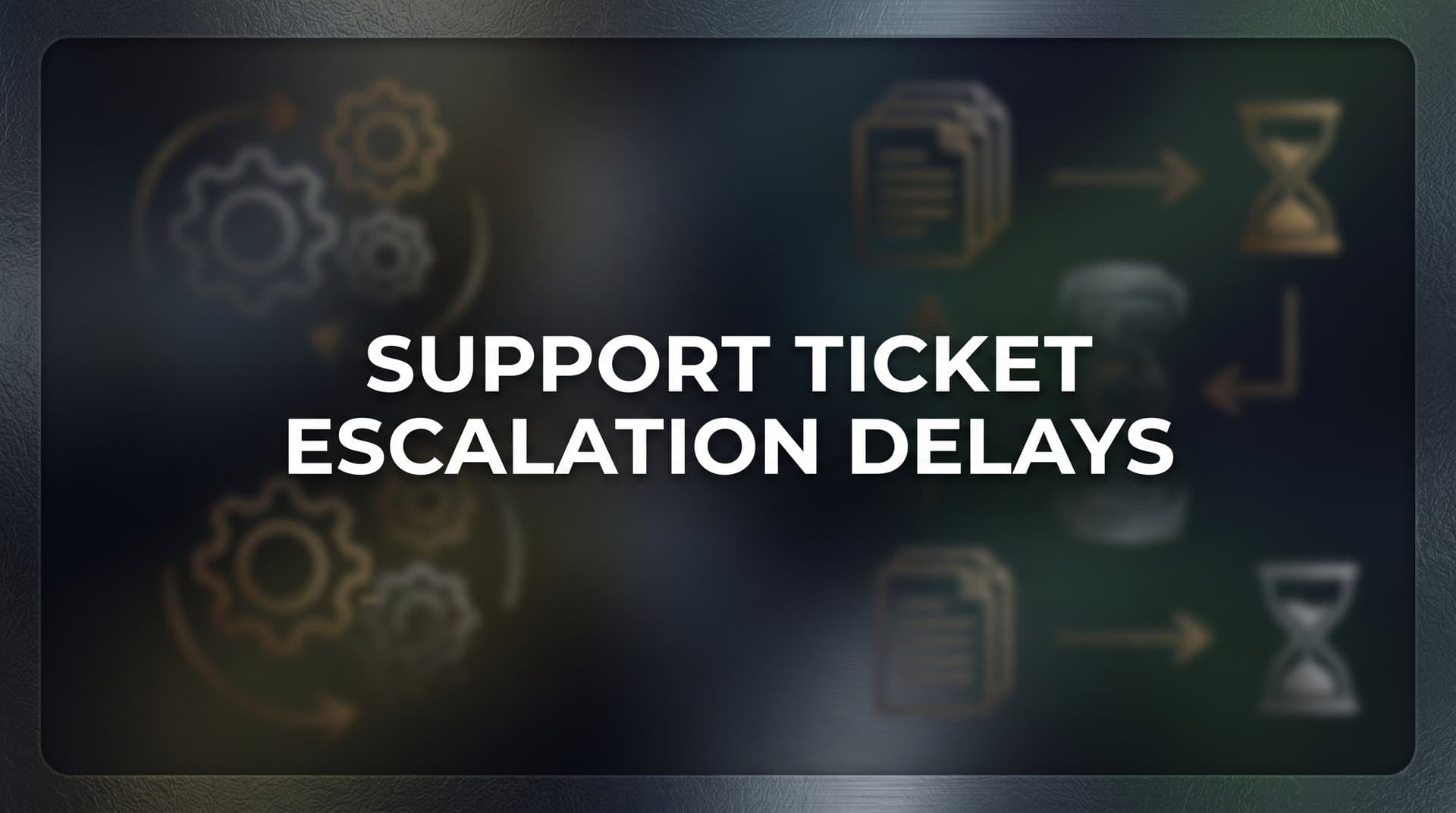 Support Ticket Escalation Delays: Why They Happen and How to Fix Them