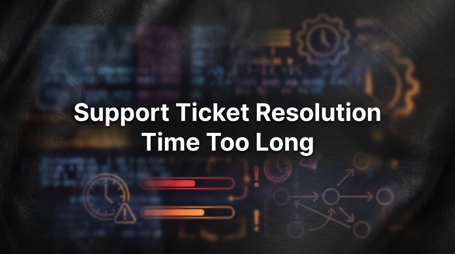 Support Ticket Resolution Time Too Long? Here's What's Actually Slowing You Down (And How to Fix It)
