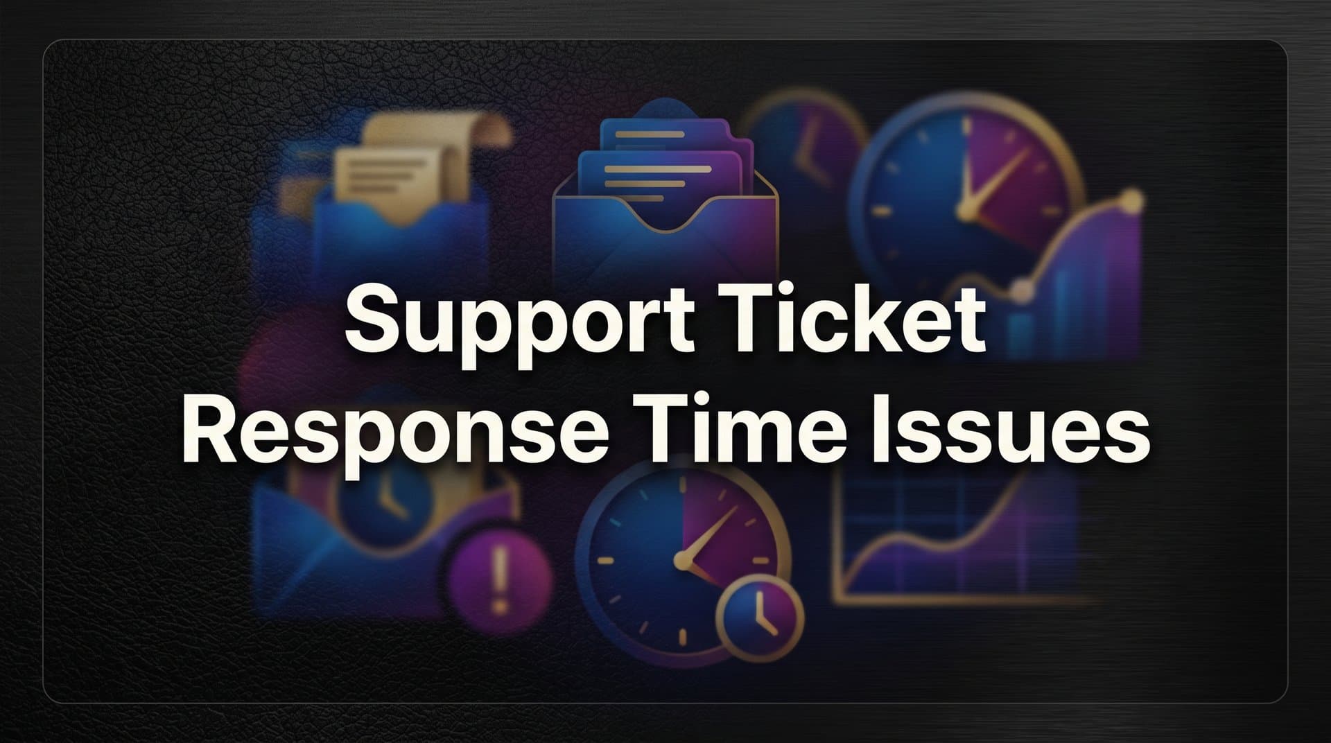 Support Ticket Response Time Issues: Why They Happen and How to Fix Them