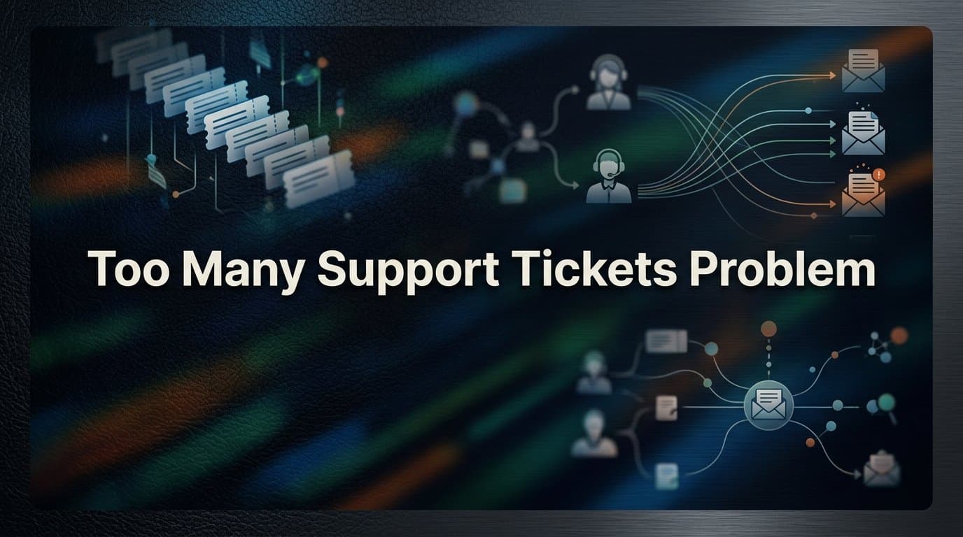 Too Many Support Tickets? Here's What's Really Causing the Overflow (And How to Fix It)