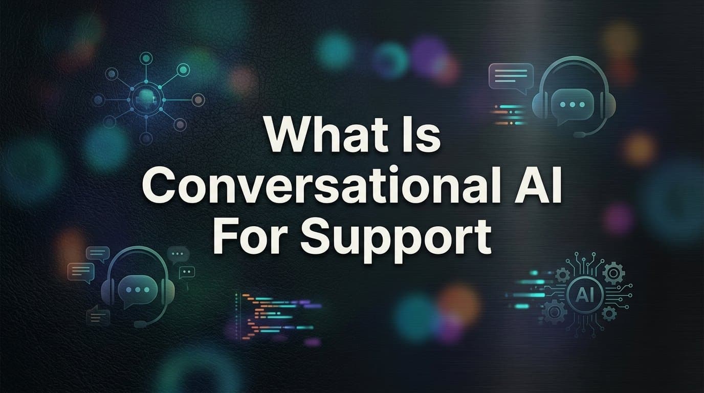 What Is Conversational AI for Support? A Plain-English Guide for B2B Teams