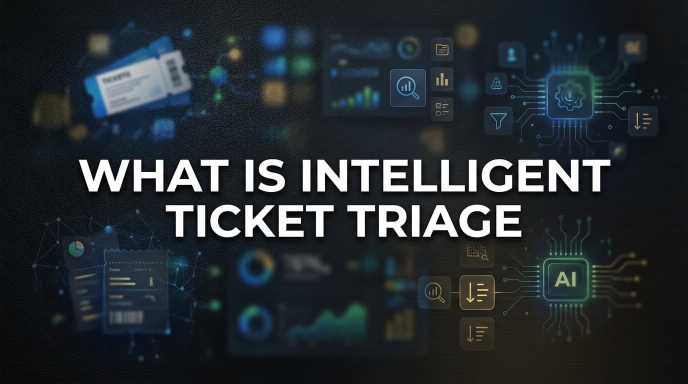 What Is Intelligent Ticket Triage? How AI Sorts, Prioritizes, and Routes Support Requests